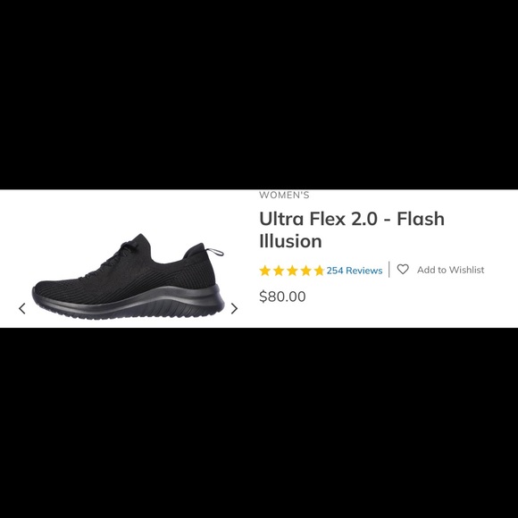 Women’s Skechers Ultra Flex 2.0 - Flash Illusion. Color black. - Picture 4 of 9